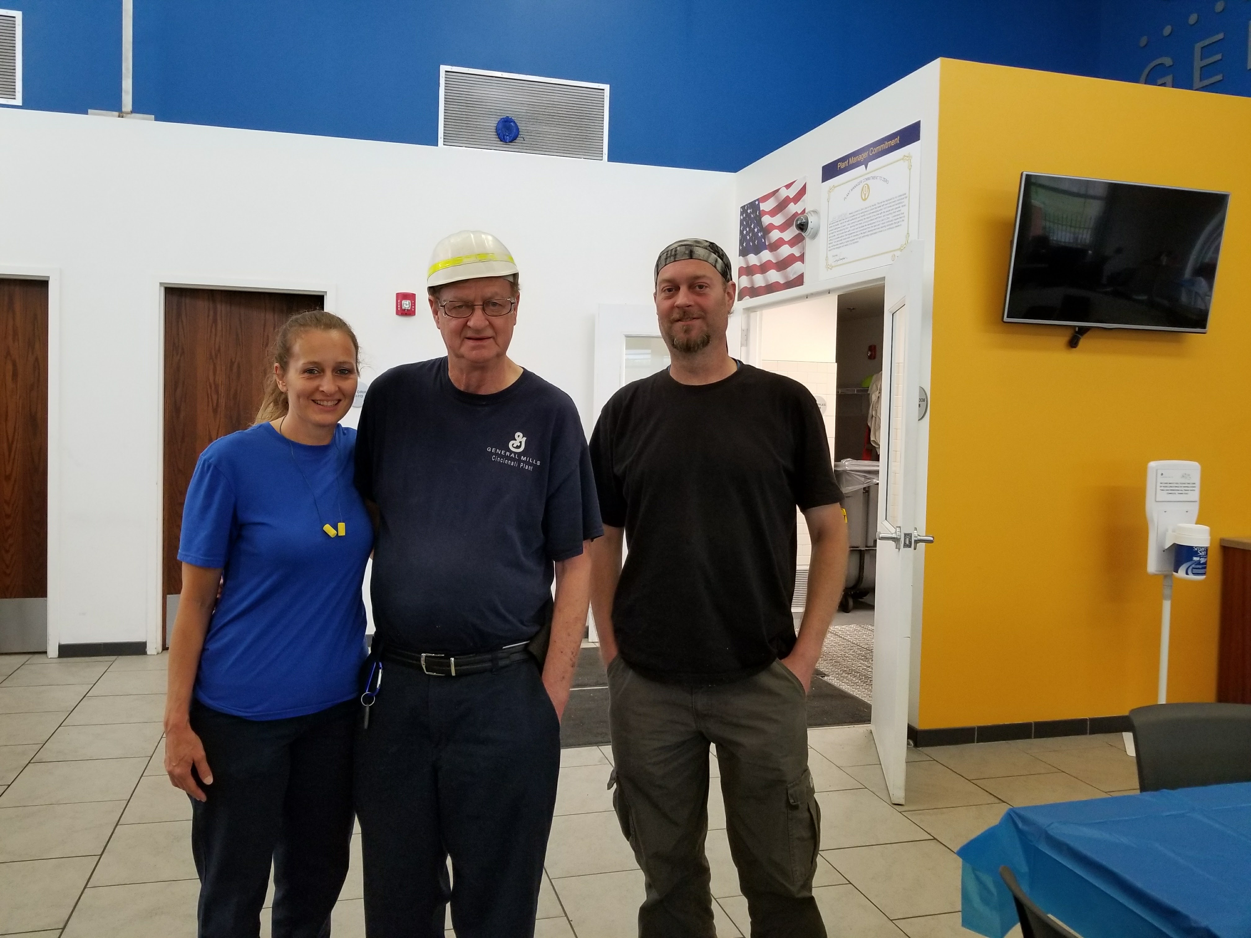 Lester McGowan with his children