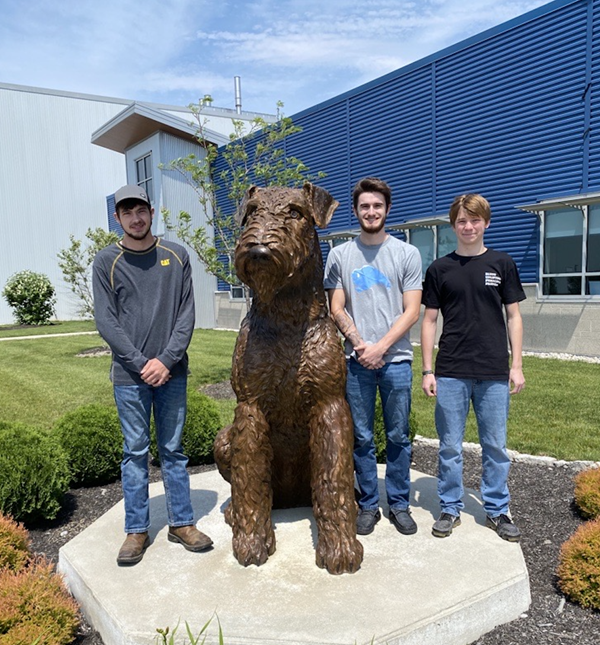 Blue Buffalo new employees standing
